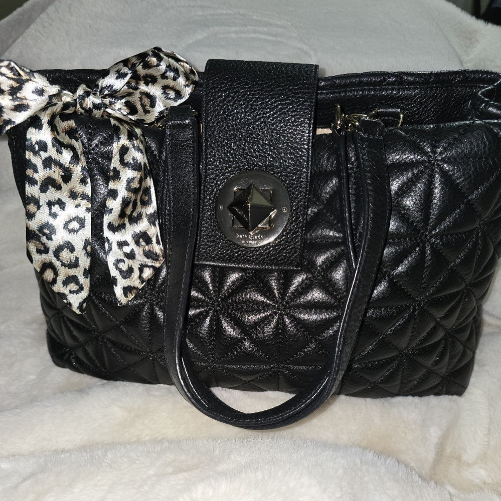 kate spade Elan Astor Court Quilted Leather shoulder bag